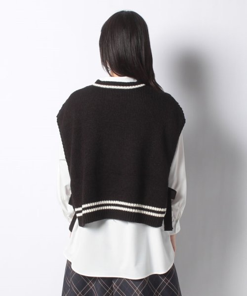 セール 3gライン入りケーブルベスト シャツset イング Ingni Magaseek