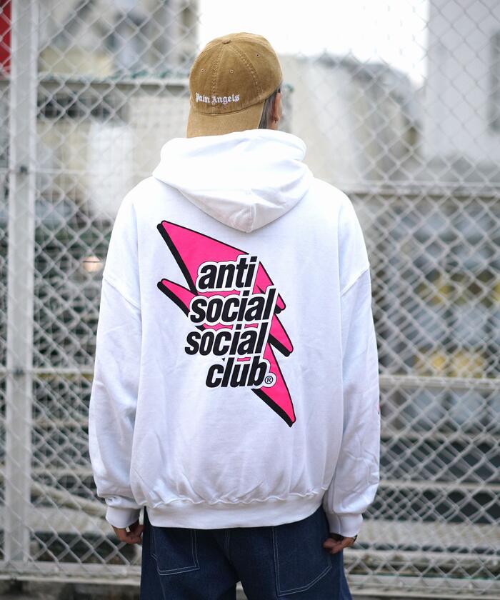 AntiSocialSocialClub/アンチソーシャルソーシャルクラブ/CARELESS BOLT HOODIE/フーディー