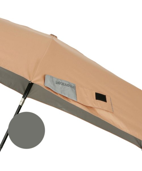 innovator(イノベーター)/イノベーター innovator 折りたたみ傘 折り畳み傘 軽量 晴雨兼用 コンパクト メンズ レディース 雨傘 傘 雨具 55cm 無地 ワンタッチ ジャンプ/img05