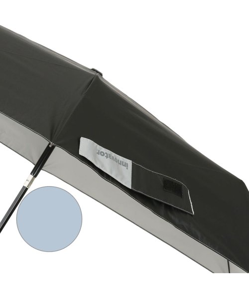 innovator(イノベーター)/イノベーター innovator 折りたたみ傘 折り畳み傘 軽量 晴雨兼用 コンパクト メンズ レディース 雨傘 傘 雨具 55cm 無地 ワンタッチ ジャンプ/img09