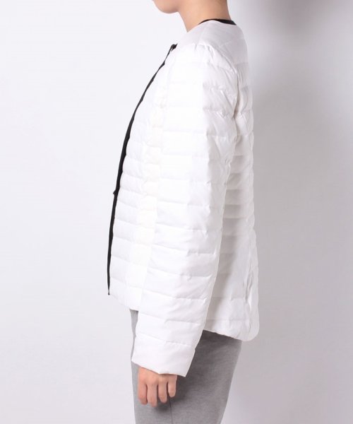 ノーカラーダウンジャケット ランバンコレクション レディス Lanvin Collection Magaseek