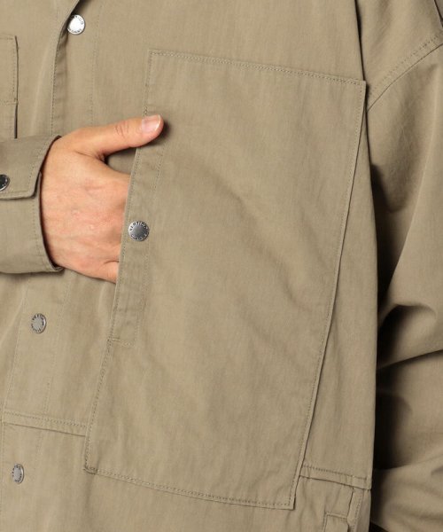 GLOSTER(GLOSTER)/【Vertigo Designs / バーティゴデザイン】 Big Shirt Jacket #VE－21SS010/img08