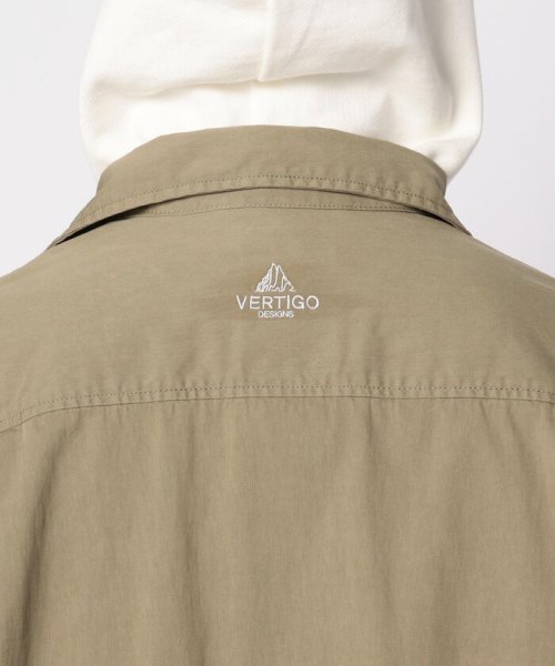 GLOSTER(GLOSTER)/【Vertigo Designs / バーティゴデザイン】 Big Shirt Jacket #VE－21SS010/img10