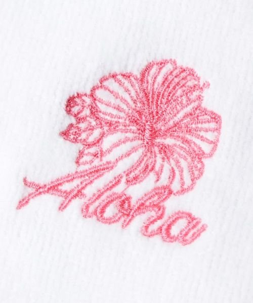 KAHIKO(カヒコ)/【Kahiko】Aloha ハイビスカス刺繍タオルハンカチ 4JGP1101/img04