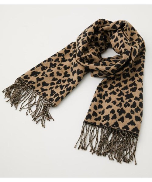 AZUL by moussy(アズールバイマウジー)/HEART LEOPARD STOLE/img16