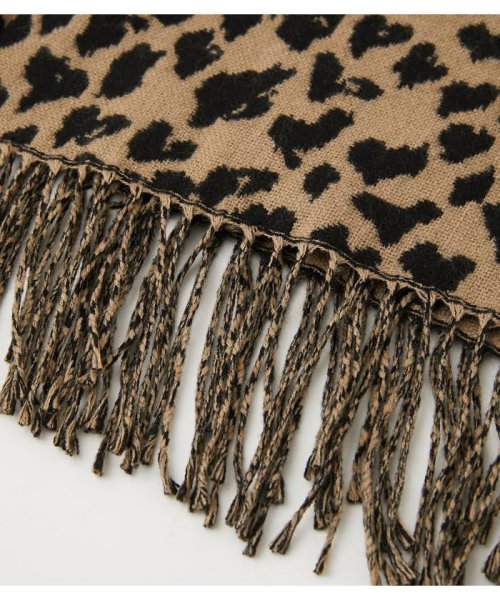 AZUL by moussy(アズールバイマウジー)/HEART LEOPARD STOLE/img18