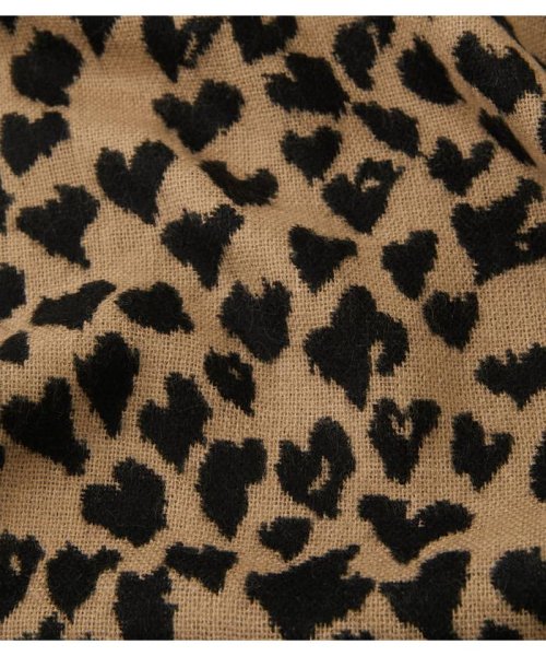 AZUL by moussy(アズールバイマウジー)/HEART LEOPARD STOLE/img20