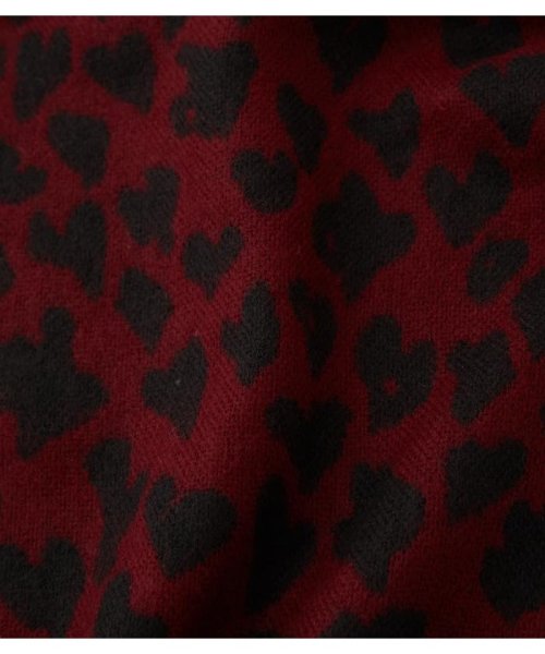 AZUL by moussy(アズールバイマウジー)/HEART LEOPARD STOLE/img25