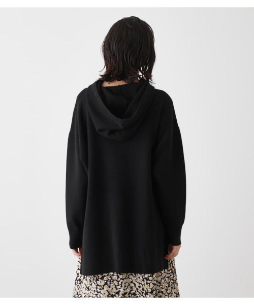 AZUL by moussy(アズールバイマウジー)/SIDE SLIT KNIT HOODIE/img06