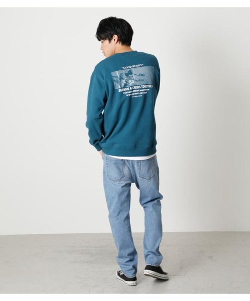 AZUL by moussy(アズールバイマウジー)/GOOD BUDDY PHOTO SWEAT/img21