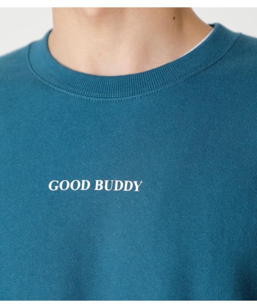 AZUL by moussy(アズールバイマウジー)/GOOD BUDDY PHOTO SWEAT/img26