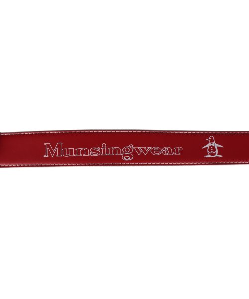 Munsingwear(マンシングウェア)/マンシングウェア Munsingwear ベルト レザーベルト メンズ LEATHER BELT ブラック ネイビー レッド 黒 MU－1050119/img05