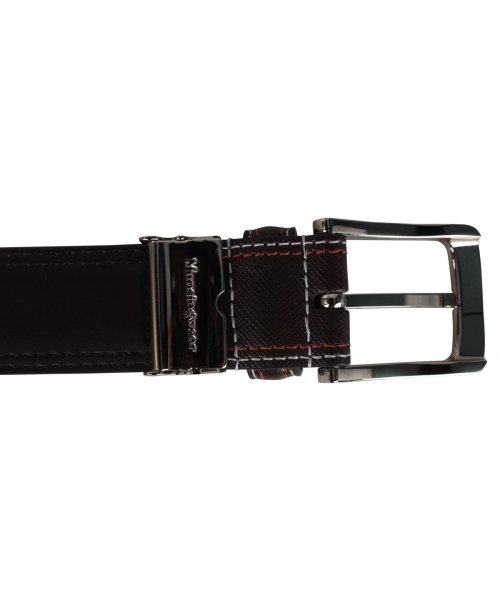 Munsingwear(マンシングウェア)/マンシングウェア Munsingwear ベルト レザーベルト メンズ LEATHER BELT ブラック ネイビー ブラウン 黒 MU－105026/img06