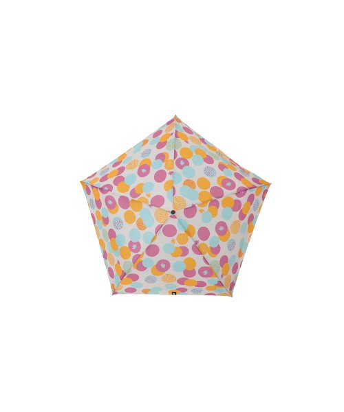 moz(モズ)/moz 耐風骨UV軽量折りたたみ傘 ドットピンク/img02