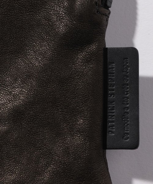 PATRICK STEPHAN(パトリックステファン)/Leather shoulder bag 'pouch'/img03