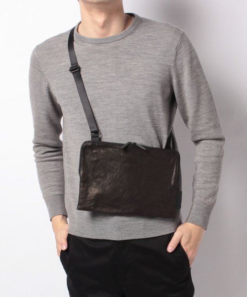 PATRICK STEPHAN(パトリックステファン)/Leather shoulder bag 'pouch'/img04
