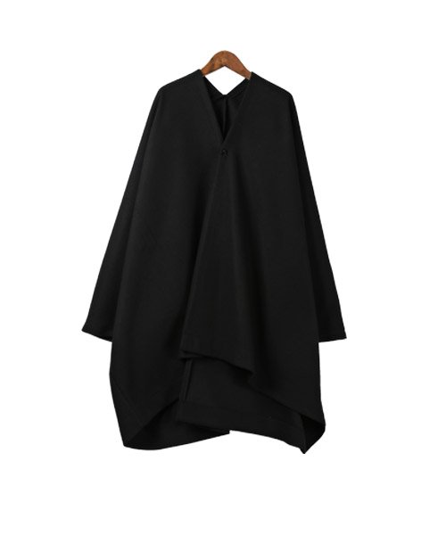 セール ビックシルエットウールタッチドルマンポンチョコート コート メンズ ポンチョ ビッグシルエット ウールタッチ ラグスタイル Luxstyle Magaseek