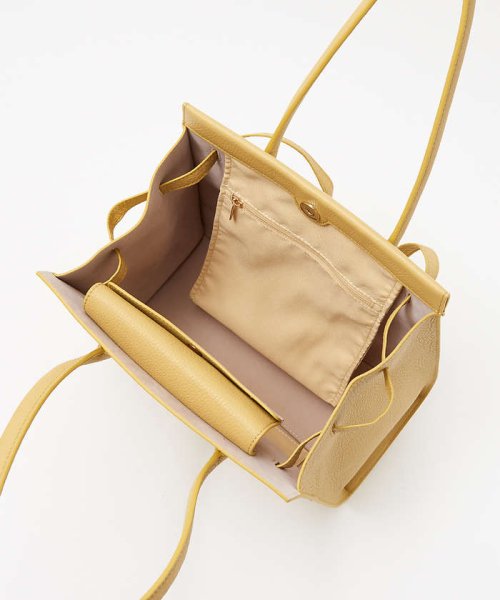 Legacy/レザーオープントートバッグ（L) 