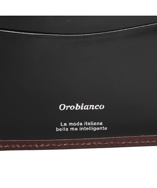 Orobianco(オロビアンコ)/オロビアンコ Orobianco 財布 二つ折り メンズ 本革 BI－FOLD WALLET ブラック ネイビー ダーク ブラウン 黒 ORS－062309/img06