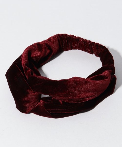 セール Nano Universe ナノ ユニバース ベルベットヘアバンド Offprice Ec Offprice Ec Magaseek
