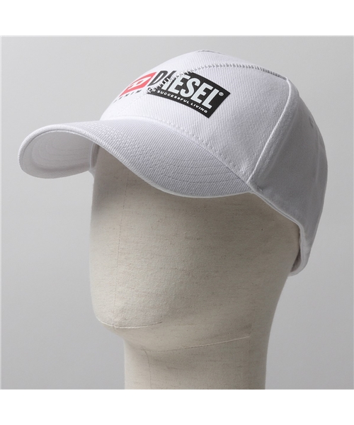 【DIESEL(ディーゼル)】A00584 0KAVL CAP－CUTY ベースボールキャップ 帽子 ロゴ 100 メンズ