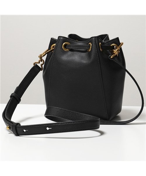  Marc Jacobs(マークジェイコブス)/【MARC JACOBS(マークジェイコブス)】M0016816 レザー 巾着バッグ バケットバッグ ショルダーバッグ ロゴ 001/BLACK レディース/img03