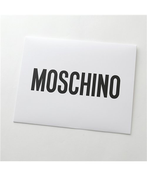 MOSCHINO(モスキーノ)/【MOSCHINO(モスキーノ)】30673 M2333 ウール混 ニット マフラー ストール テディベア ロゴ レディース/img05
