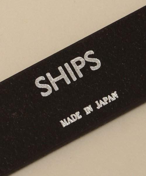 SHIPS MEN(シップス　メン)/SHIPS: 25mm プレーン レザー ベルト/img03