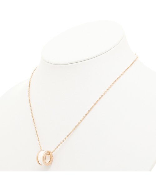 ブルガリ ネックレス アクセサリー レディース Bvlgari Cl ビーゼロワン Bzero1 ペンダント ピンクゴールド ホワイト ブルガリ Bvlgari Magaseek