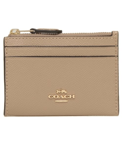 セール コーチ コインケース パスケース アウトレット レディース Coach 88250 Imtau ベージュ 503743428 コーチ Coach Magaseek