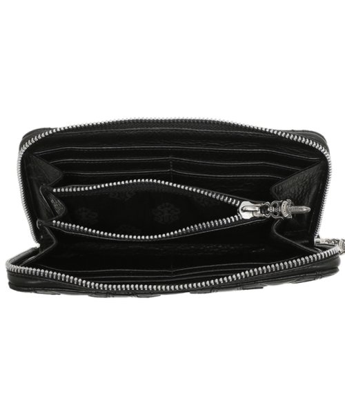 クロムハーツ 長財布 メンズ Chrome Hearts Black ブラック クロムハーツ Chrome Hearts Magaseek