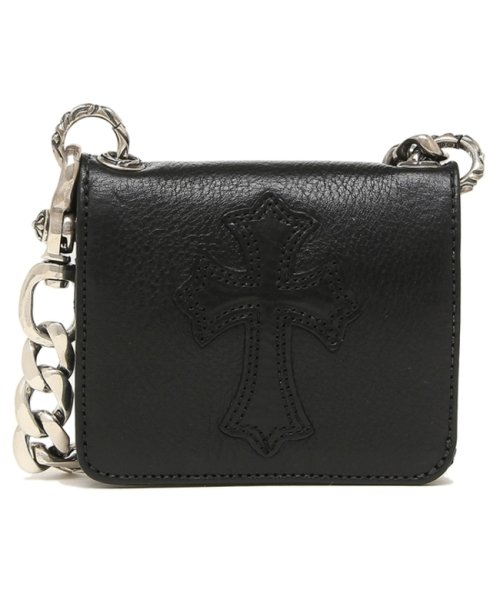 クーポン クロムハーツ 折財布 メンズ Chrome Hearts Black ブラック クロムハーツ Chrome Hearts Magaseek