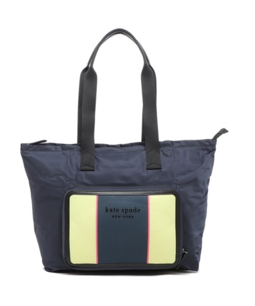 セール ケイトスペード トートバッグ 折りたたみ エコバッグ レディース Kate Spade Pxrub305 460 ブルーマルチ 対応 ケイトスペードニューヨーク Kate Spade New York Magaseek