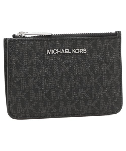 MICHAEL KORS(マイケルコース)/マイケルコース コインケース パスケース アウトレット レディース MICHAEL KORS 35H9STVP1B BLACK ブラック/img01