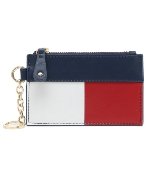 トミーヒルフィガー コインケース パスケース アウトレット メンズ レディース Tommy Hilfiger 69j1268 410 ネイビー トミーヒルフィガー Tommy Hilfiger Magaseek