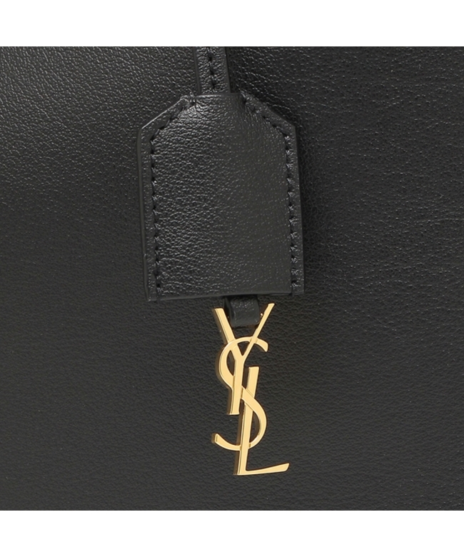 ■極美品■ SAINT LAURENT サンローラン ショッピングトイ レザー 2WAY ハンドバッグ トート ショルダー レディース グレー系 AS1149