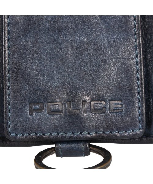 POLICE(ポリス)/ポリス POLICE キーケース キーホルダー メンズ ラヴァーレ 6連 LAVARE KEY CASE ブラック ネイビー キャメル 黒 PA－59600/img08