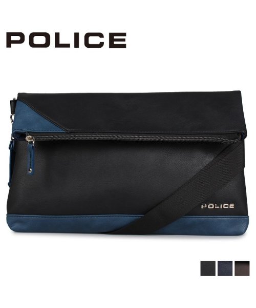 POLICE(ポリス)/ポリス POLICE バッグ ショルダーバッグ クラッチバッグ セカンドバッグ メンズ 2WAY URBANO CLUTCH SHOULDER BAG ブラック/img11