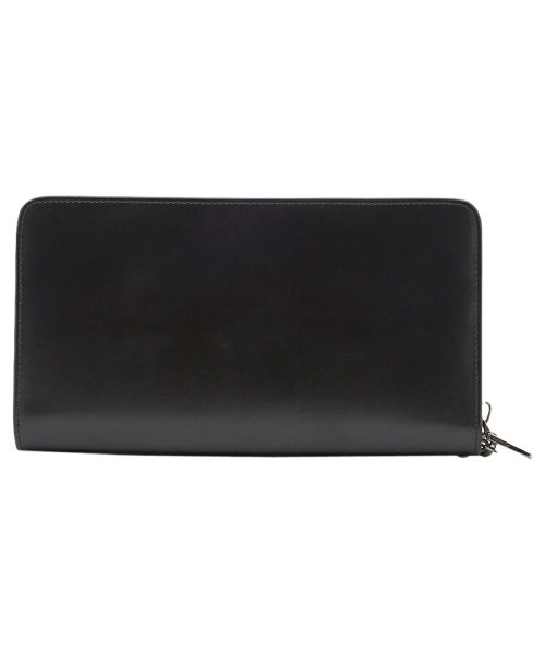 ヴァンキッシュ Vanquish パスポートケース パスケース カードケース メンズ ラウンドファスナー 本革 Passport Case ブラック 黒 Vqm ヴァンキッシュ Vanquish Magaseek