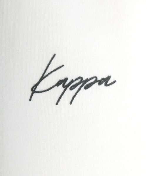 LAZAR(ラザル)/【Lazar】Kappa/カッパ 【別注】 ビッグシルエット刺繍ロゴ 袖テープ スウェット パーカー/img12