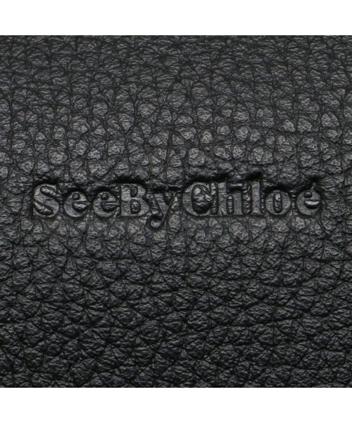 SEE BY CHLOE(シーバイクロエ)/シーバイクロエ 長財布 レディース SEE BY CHLOE CHS17WP582 349 001 ブラック/img09