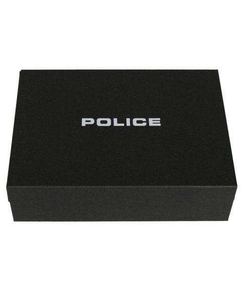 POLICE(ポリス)/ポリス POLICE 財布 三つ折り メッシュ メンズ 本革 TRI－FOLD WALLET ブラック ネイビー ブラウン 黒 PA－70303/img12