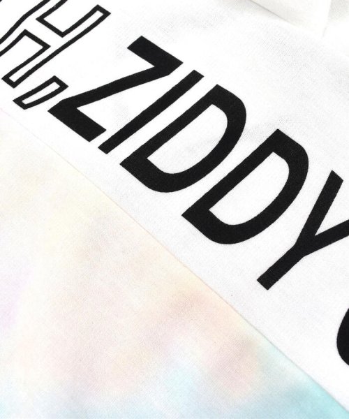 ZIDDY(ジディー)/【店舗限定別注】タイダイ柄 切り替え フード トレーナー(130~160cm)/img03