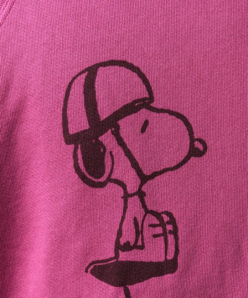LEVI’S OUTLET(リーバイスアウトレット)/SS CREWNECK CUTOFF CYCLING SNOOPY FUSCHI/img05