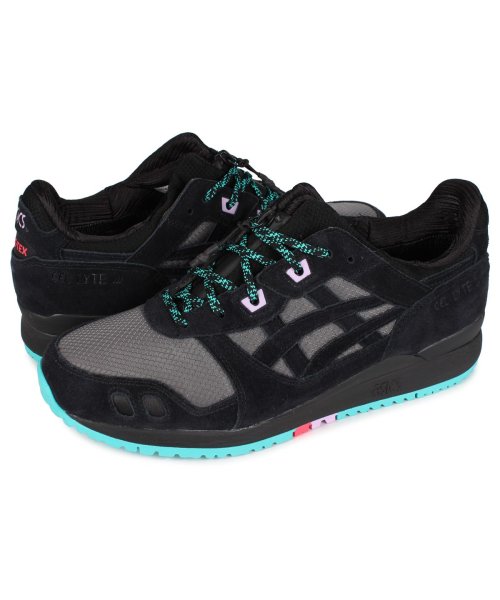 セール アシックス Asics ゲルライト3 スニーカー メンズ レディース Gel Lyte 3 Og G Tx ブラック 黒 11a0240 アシックス Asics Magaseek