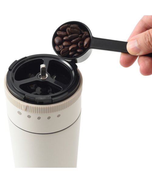 BRUNO(ブルーノ)/BRUNO ブルーノ コーヒーメーカー 電動ミル 電動コーヒーミル 充電式 自動 ステンレス 保温 コンパクト アウトドア ベージュ カーキ BOE080/img04
