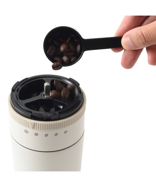 BRUNO(ブルーノ)/BRUNO ブルーノ コーヒーメーカー 電動ミル 電動コーヒーミル 充電式 自動 ステンレス 保温 コンパクト アウトドア ベージュ カーキ BOE080/img05
