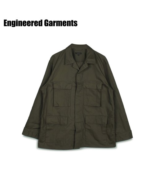 ENGINEEREDGARMENTS(エンジニアドガーメンツ)/エンジニアードガーメンツ ENGINEERED GARMENTS ジャケット アウター メンズ BDU JACKET－HERRINGBONE TWILL オリー/img01