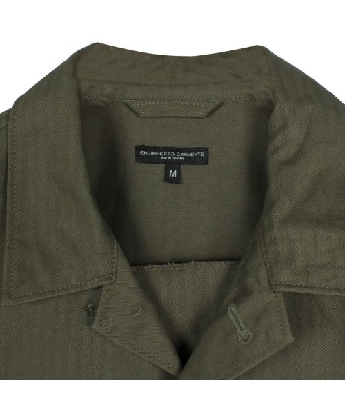 ENGINEEREDGARMENTS(エンジニアドガーメンツ)/エンジニアードガーメンツ ENGINEERED GARMENTS ジャケット アウター メンズ BDU JACKET－HERRINGBONE TWILL オリー/img03