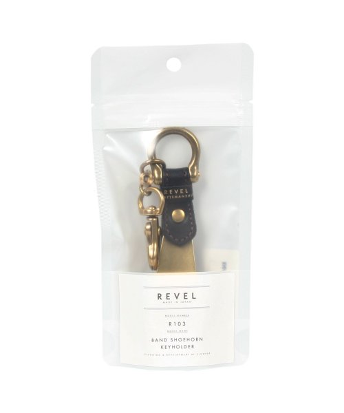 REVEL(レヴェル)/レヴェル REVEL キーボルダー メンズ レディース BAND SHOEHORN KEYHOLDER ブラック キャメル バーガンディ ブルー 黒 R103/img01